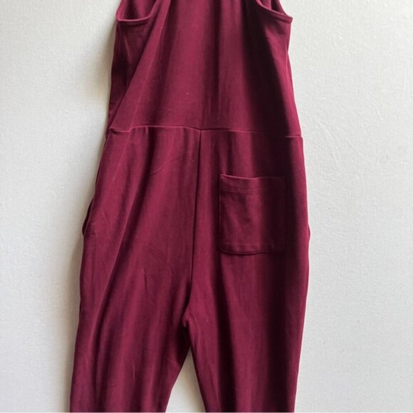 NWT Orb Kay Brushed jersey jumpsuit overalls Sz S - Picture 8 of 16